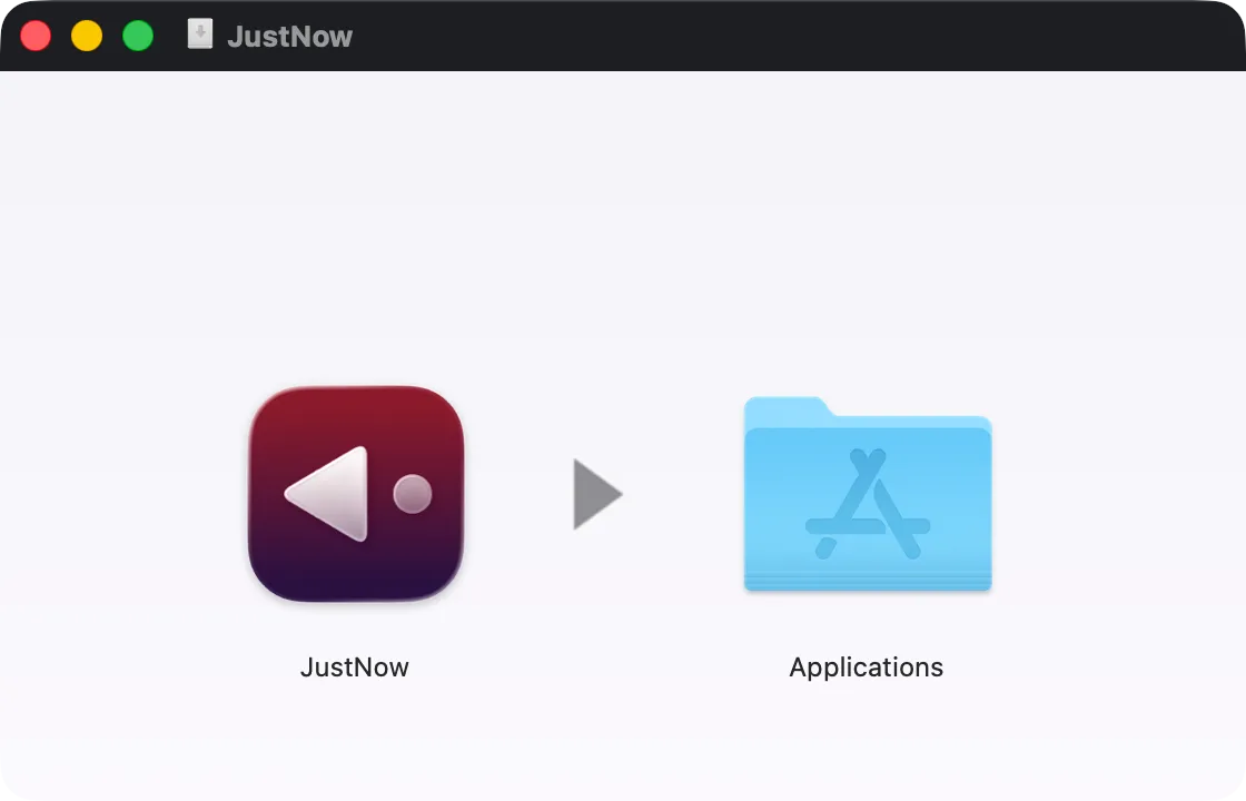 JustNow installer